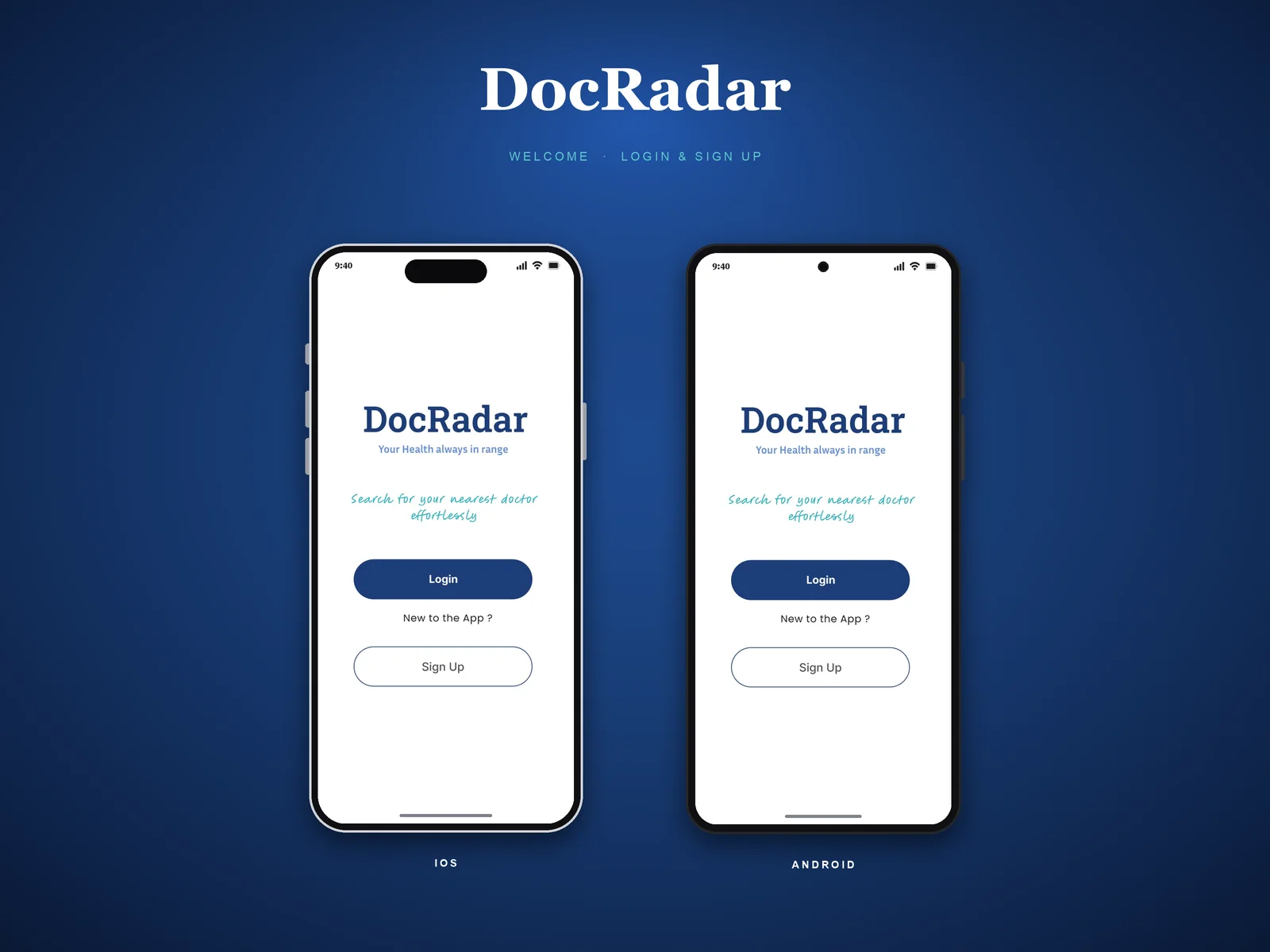 DocRadar shown on device mockups