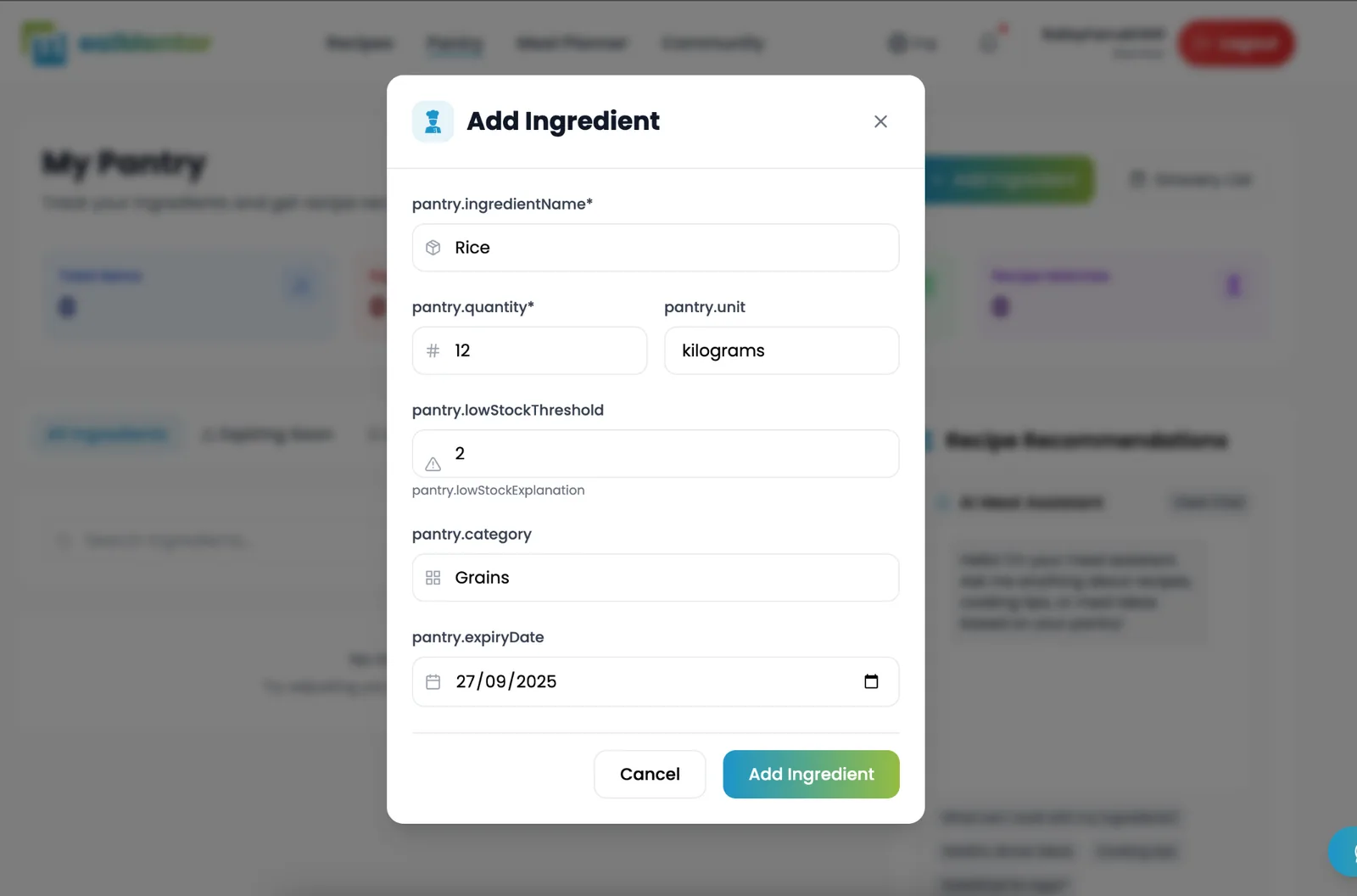 MealMentor screenshot 4 of 5