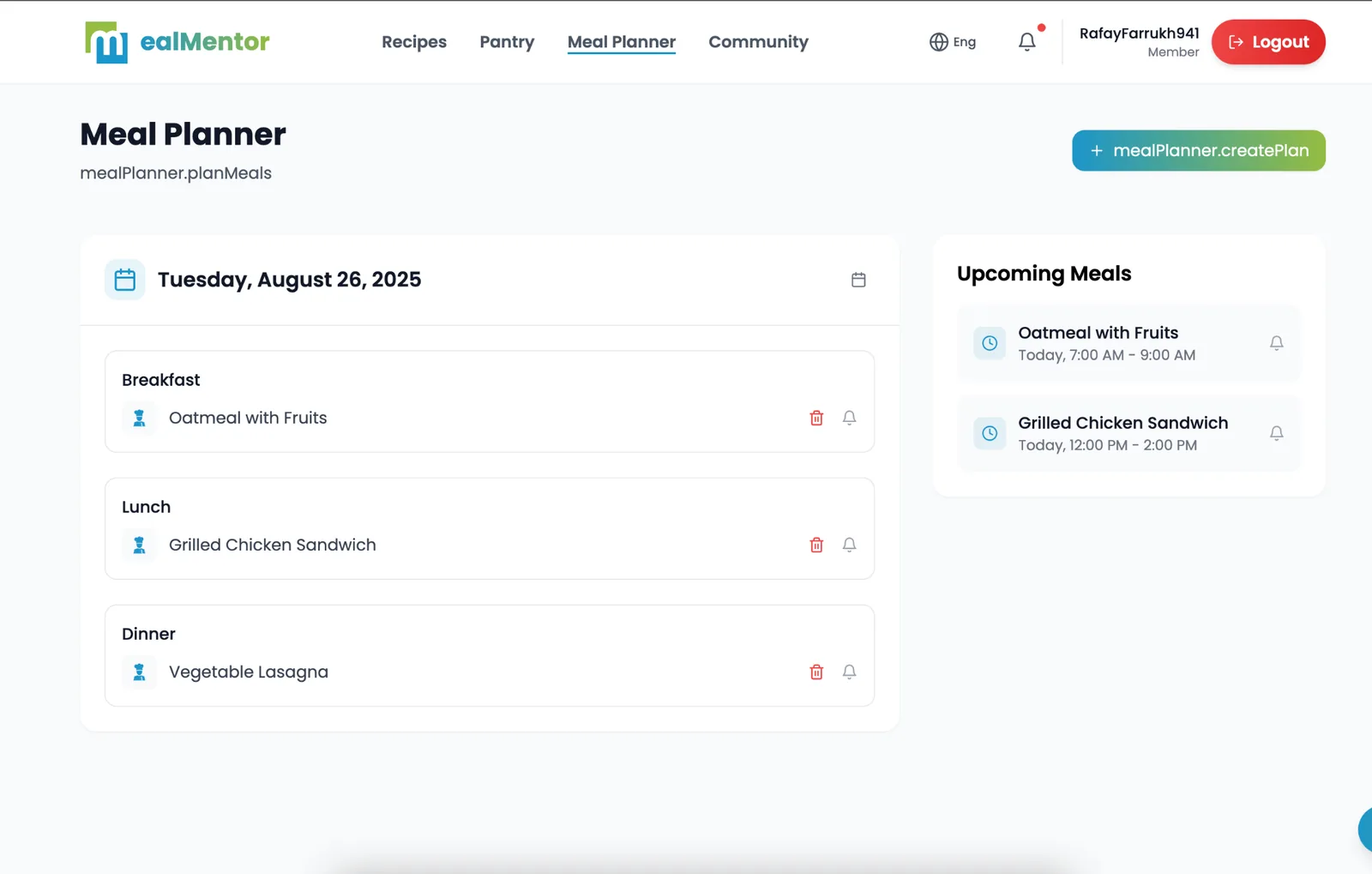 MealMentor screenshot 5 of 5