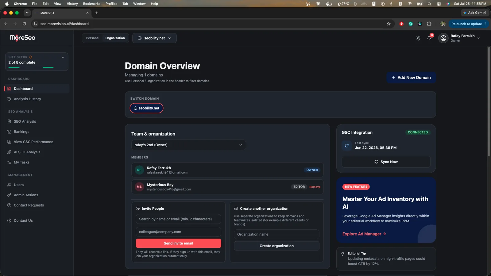 More SEO screenshot 1 of 8