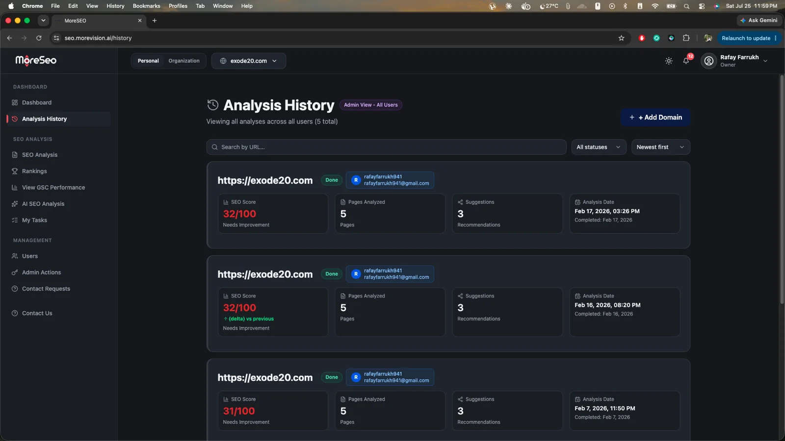 More SEO screenshot 3 of 8