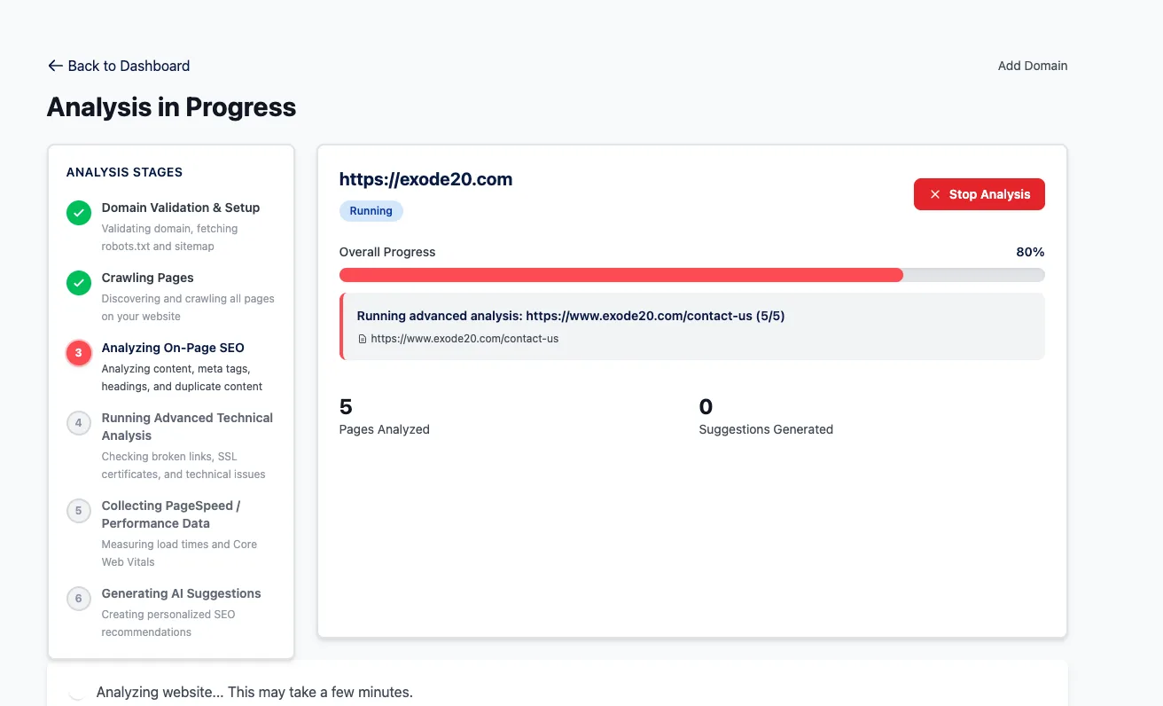 More SEO screenshot 6 of 8